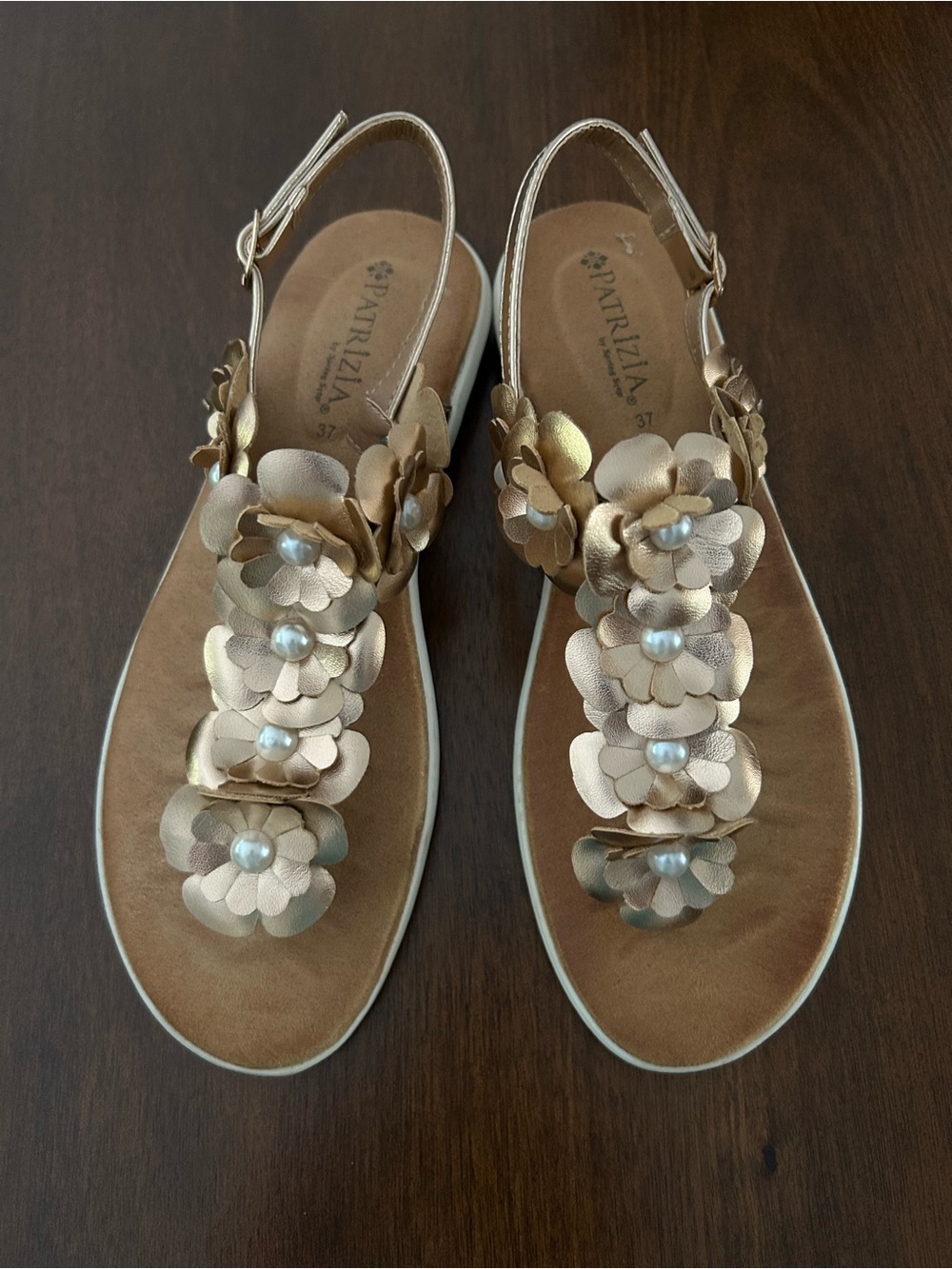 Gold Girly Patrizia (by Spring Step)Sandals